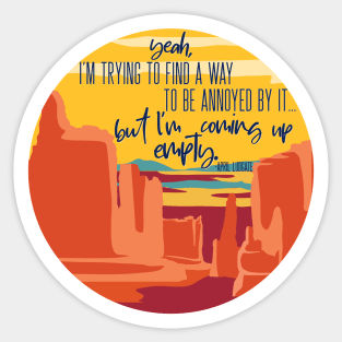 Parks and Rec Grand Canyon Sticker